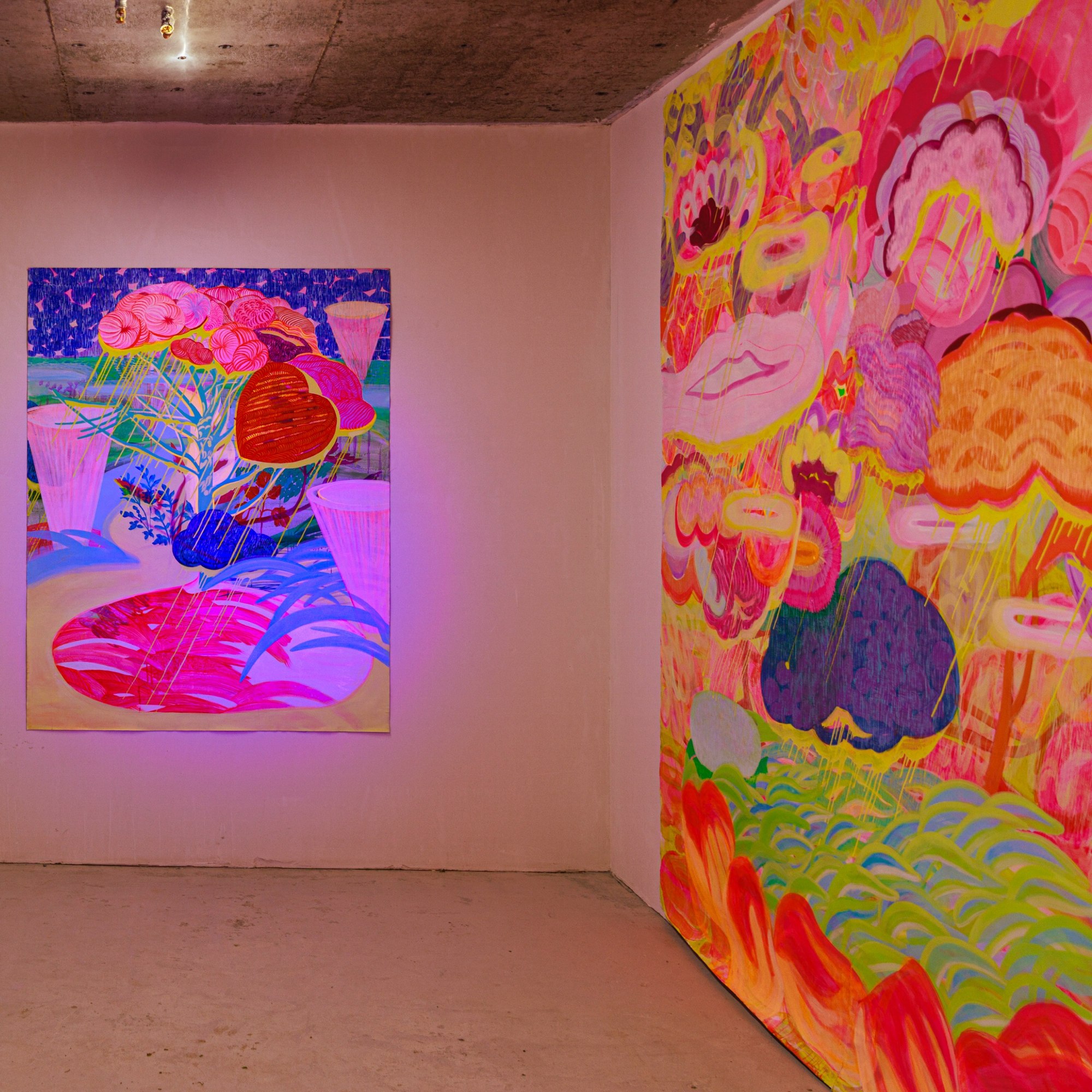 Big Art 2025 — UV night installation